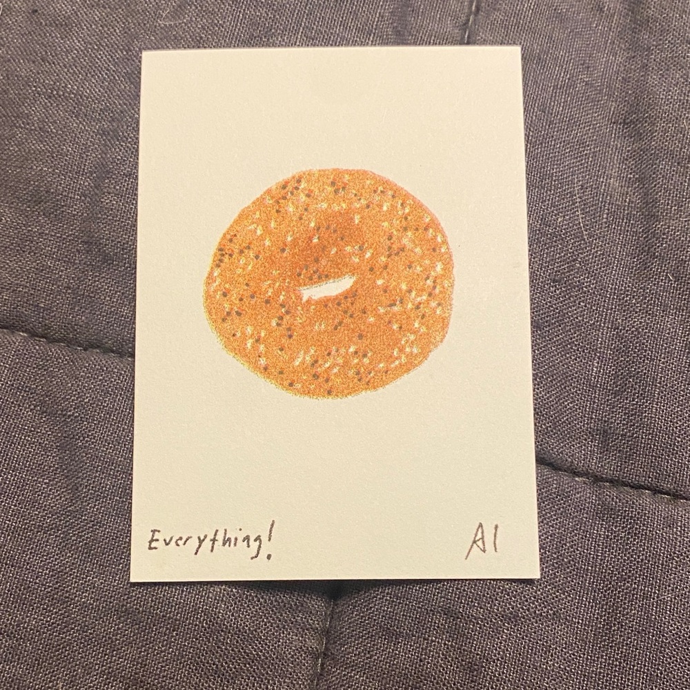 Everything Bagel Mini Print Inciardi